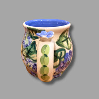 Blue Hydrangea Bubble Mug