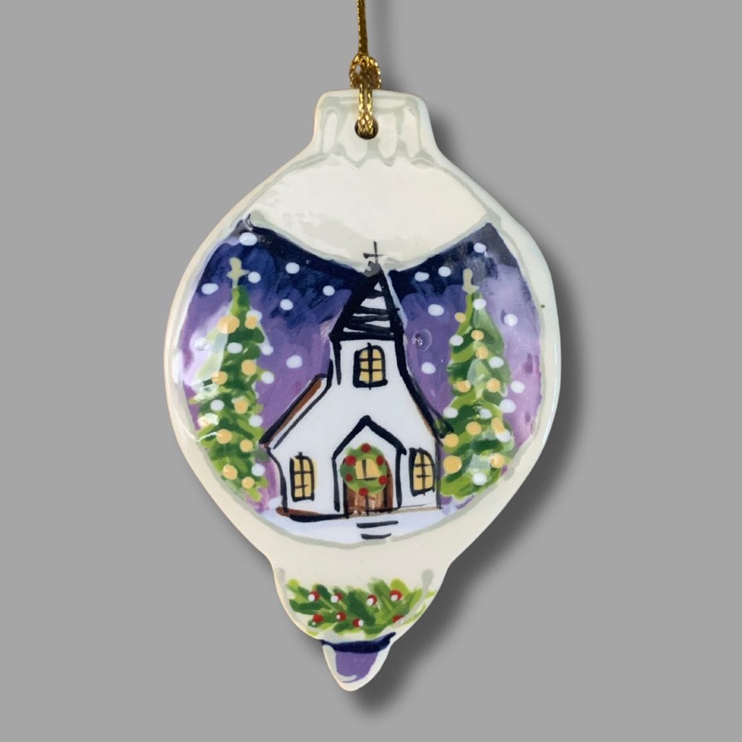 Christmas Church Ornament
