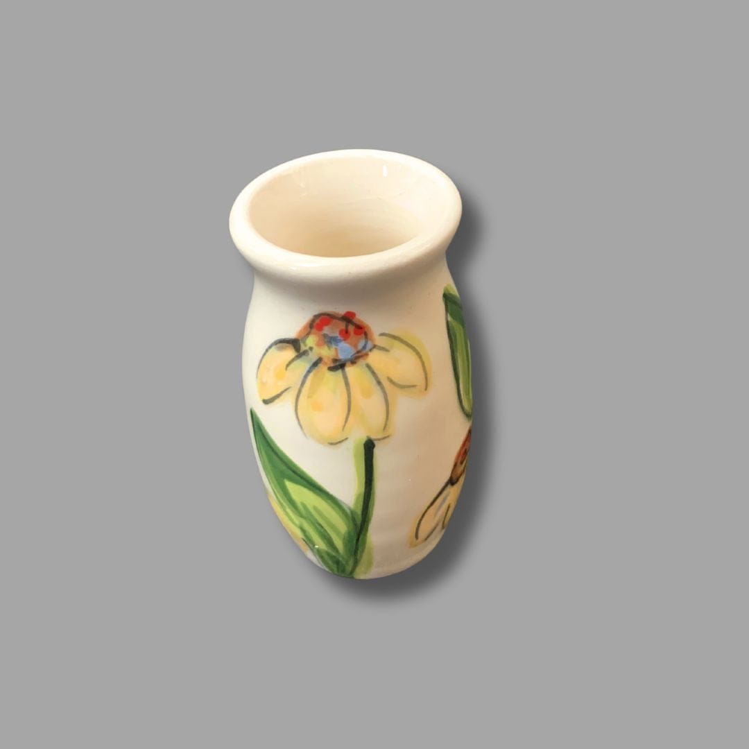Coneflower Small Tall Vase