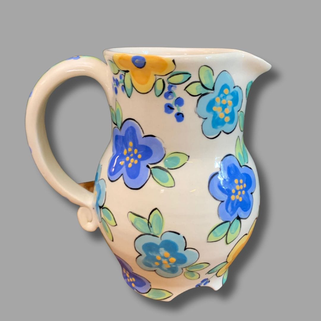 Cool Blooms Small Pitcher