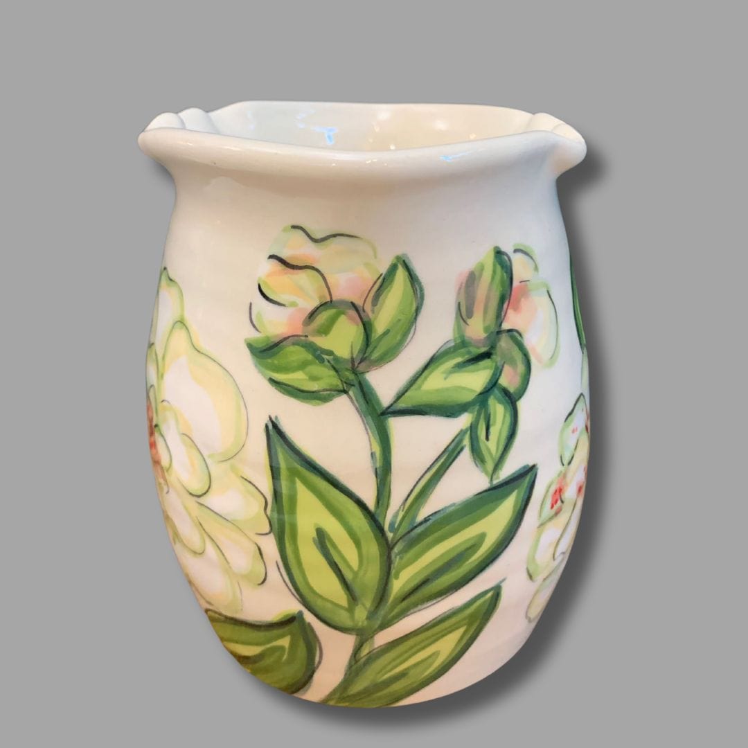 Peony Oval Vase
