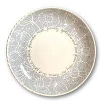 Blessing Bowl -Large- Simple Floral (options)