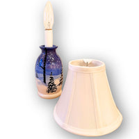 Night Sky Deer Small Slim Lamp