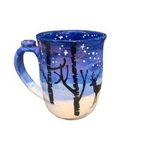 Night Sky with Deer Mug