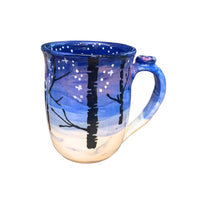 Night Sky with Deer Mug