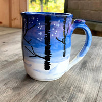 October Mug of the Month: Night Sky with Deer Mug