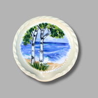 Birch Round Spoon Rest