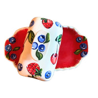 Triple Berry Butter Dish