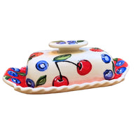 Triple Berry Butter Dish