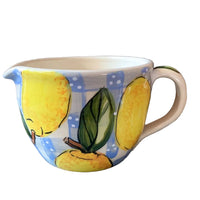 Lemon Plaid Batter Bowl (Large)