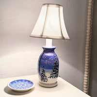 Night Sky Deer Small Slim Lamp