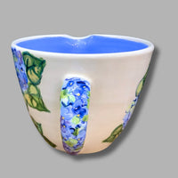 Blue Hydrangea Batter Bowl (Large)