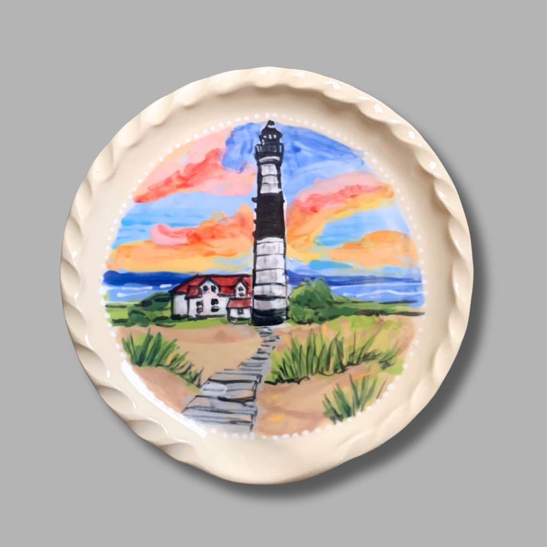 Lighthouse Round Spoon Rest