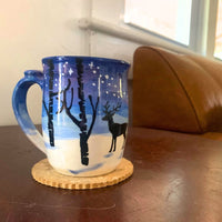 October Mug of the Month: Night Sky with Deer Mug