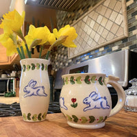 Spring Bunny 5" Vase