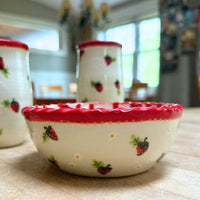 Small Strawberry Jam Bowl