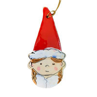 Girl Elf Ornament