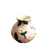 Vintage Peony Small Round Vase