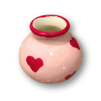 Sweet Heart Small Round Vase