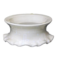 Large Simple White Pedestal