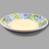 Blessing Large Serve Bowl Blue Hydrangea