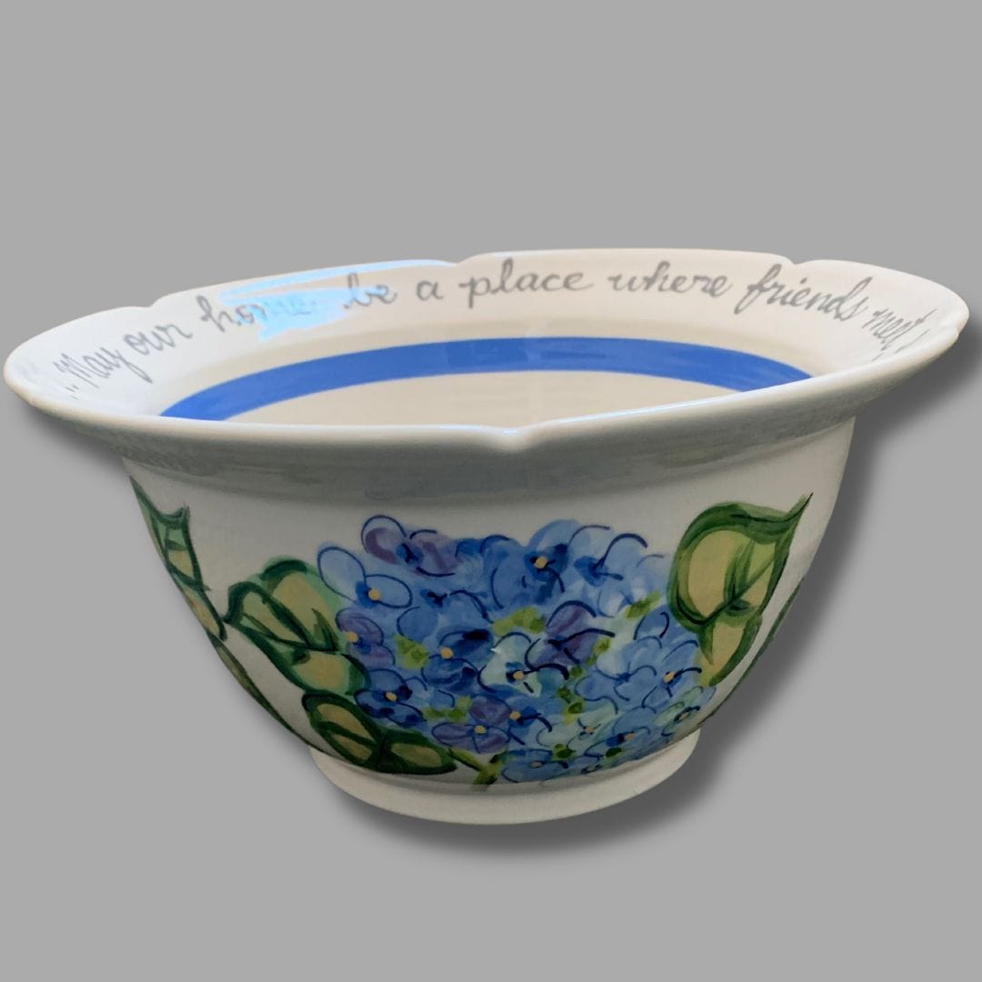 Hydrangea Blessing Bowl