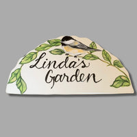 Personalized Garden Stake
