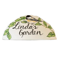 Personalized Garden Stake