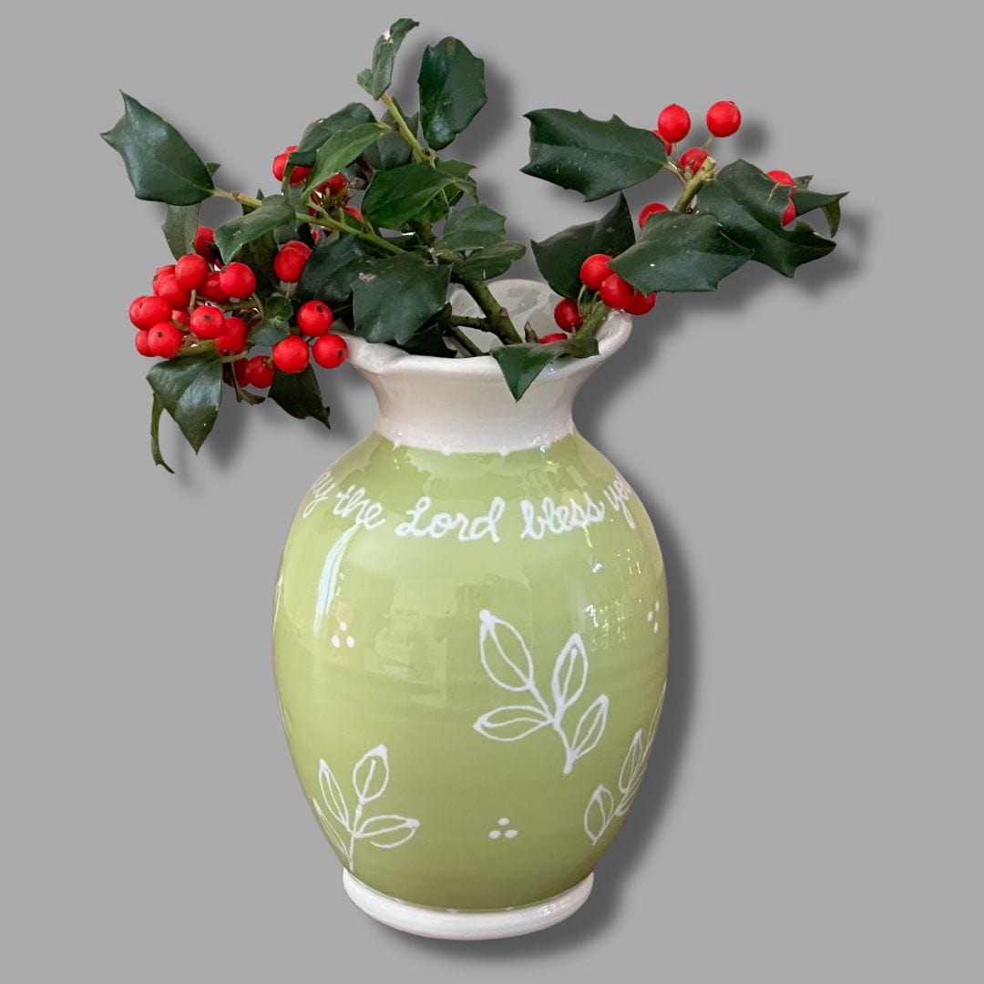 Blessing Plumeria Vase