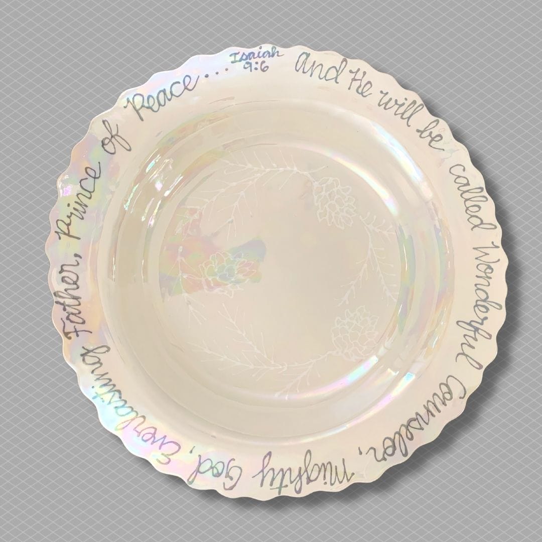 Luster Advent Bowl (large)
