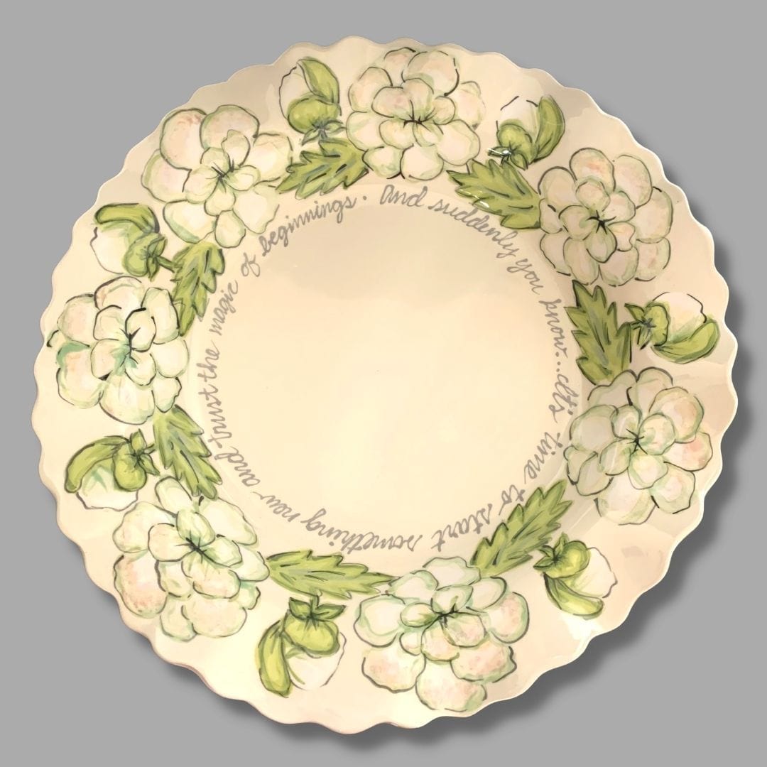 Peony Large Blessing Bowl