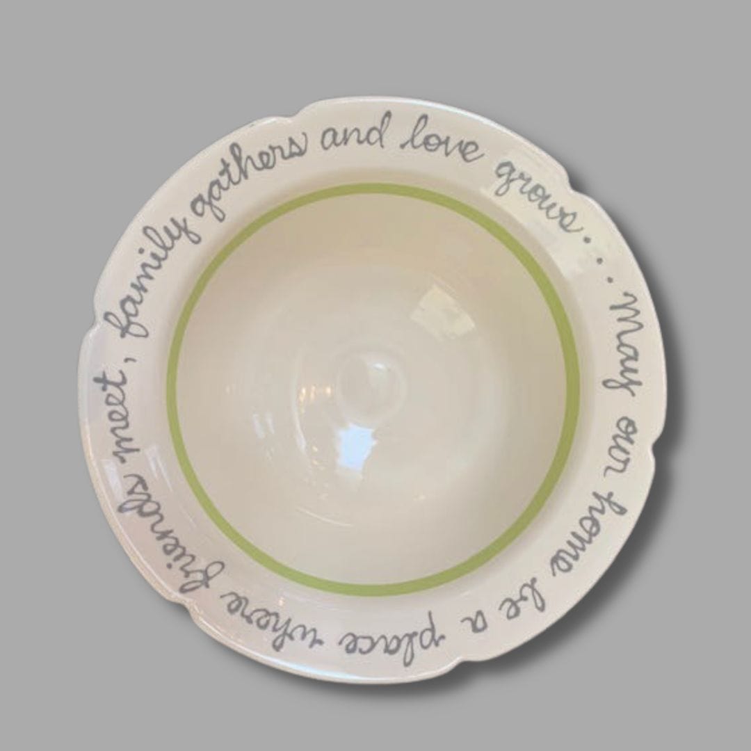 Multi-Floral Blessing Bowl