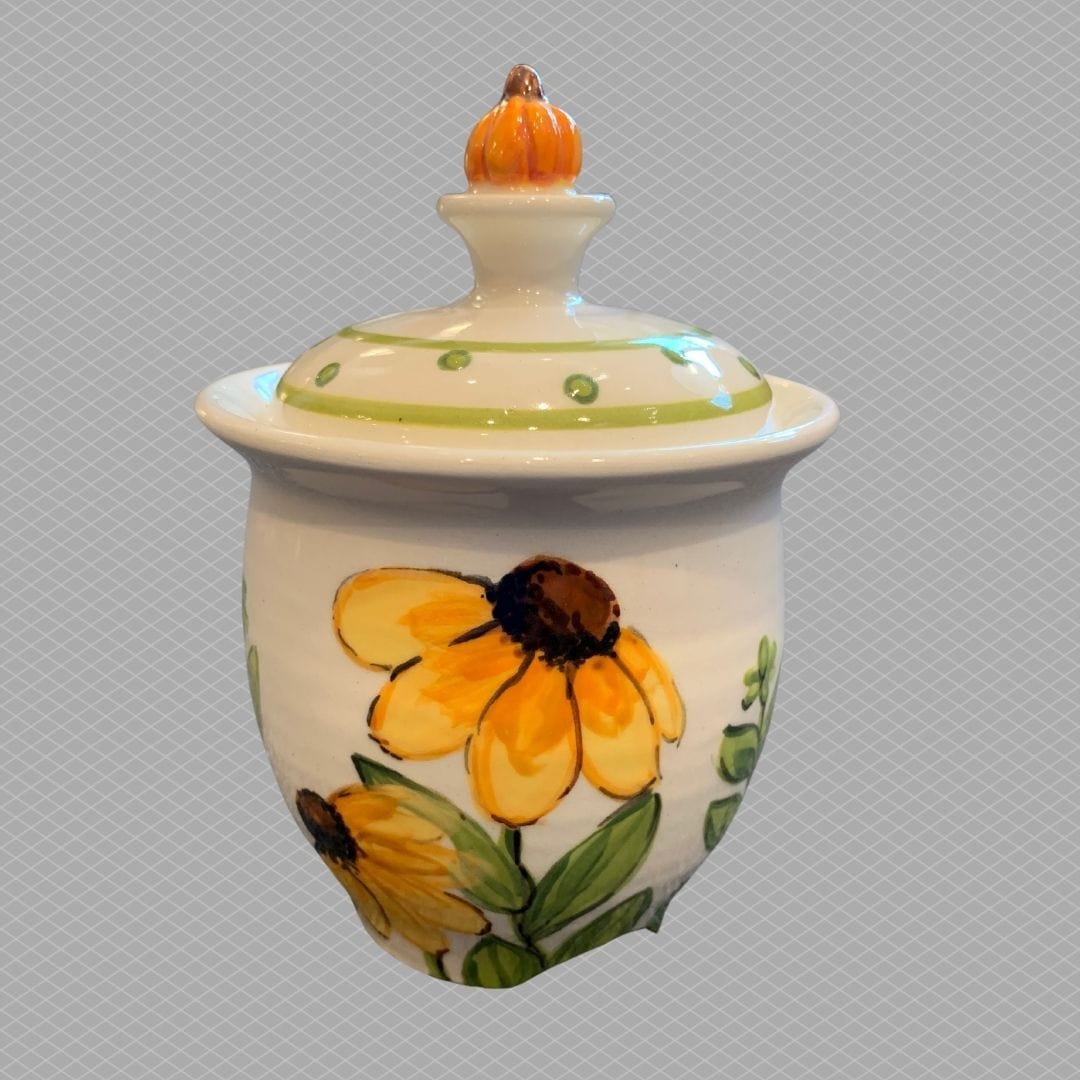 Fall Candy Jar with Pumpkin Top