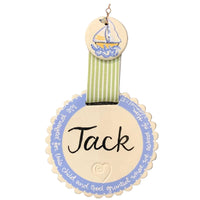 Children's Blessing Name Sign (decorative options)