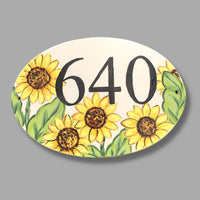 Oval Address Tile (options)