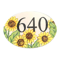 Oval Address Tile (options)