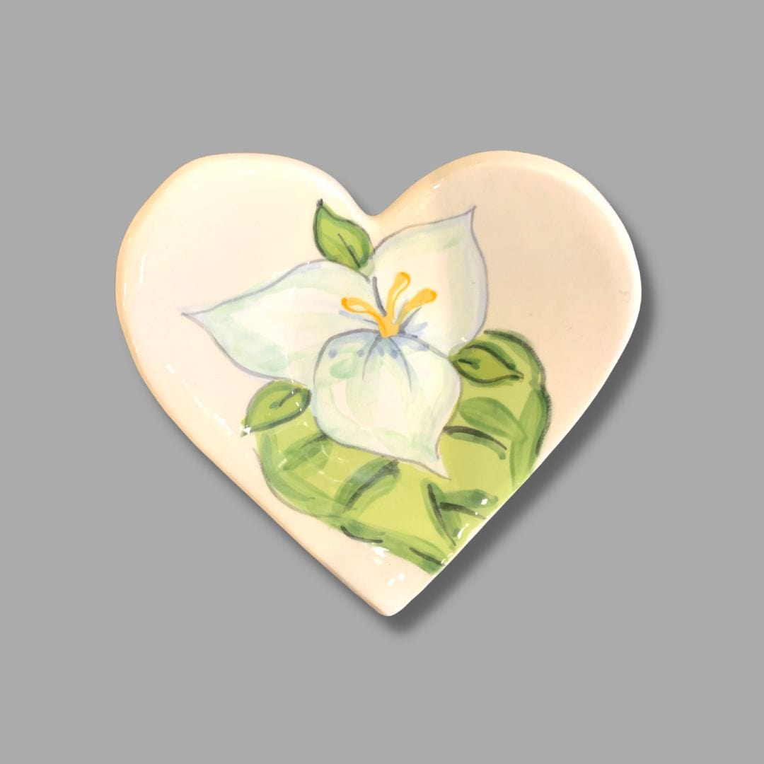 Trillium Tea Bag Holder- Spoon Rest
