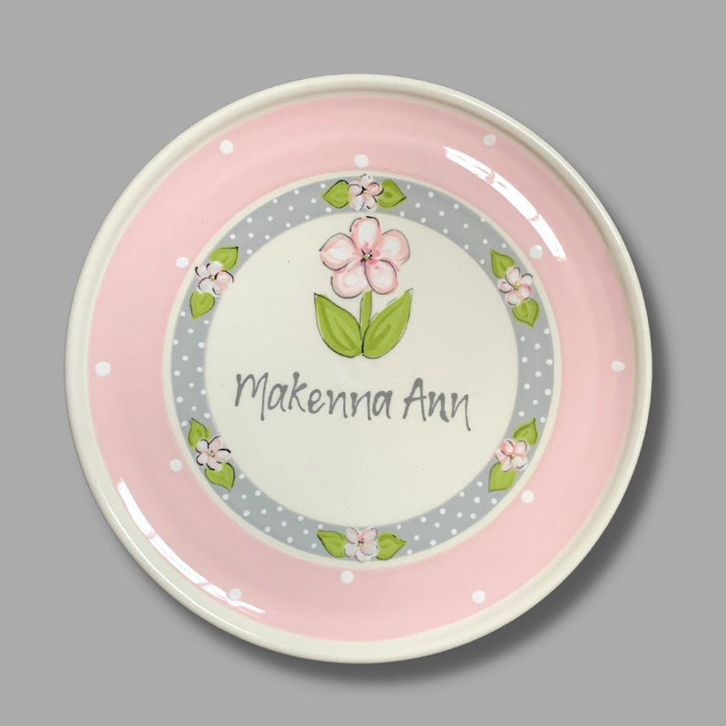 Flower Children's Plate