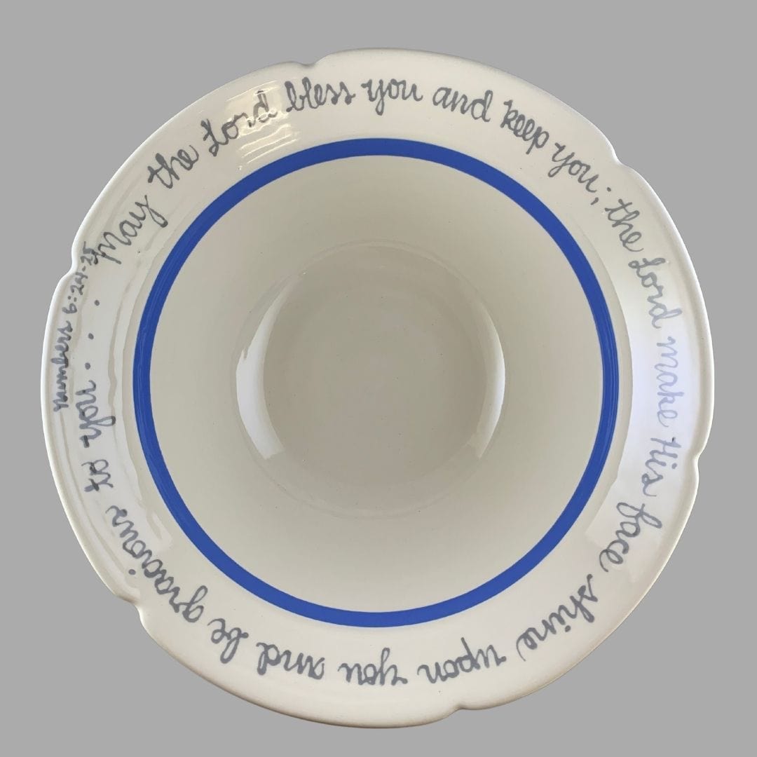Hydrangea Blessing Bowl