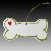 Green Bone Ornament