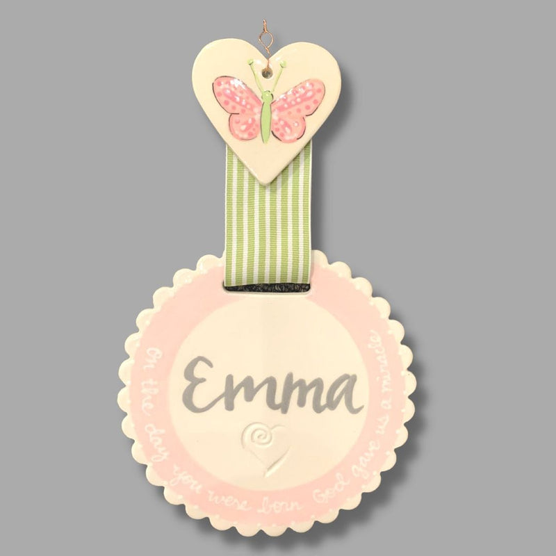 Children's Blessing Name Sign (decorative options)