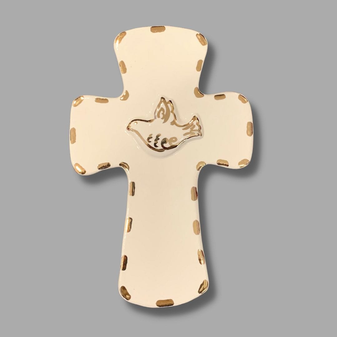 Gold Baptism/Communion/Confirmation Cross Ready to ship