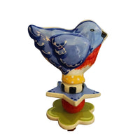 Eastern Blue Bird Garden Sculpture