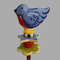 Eastern Blue Bird Garden Sculpture