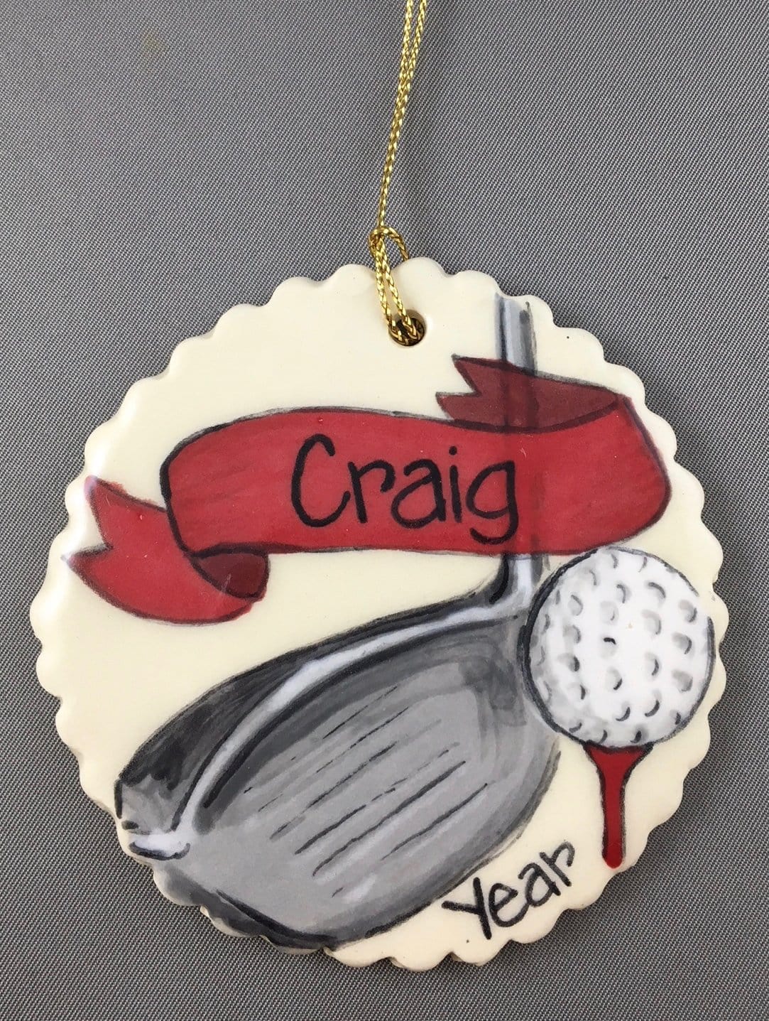 Golf Ornament