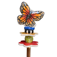 Monarch Butterfly Garden Sculpture