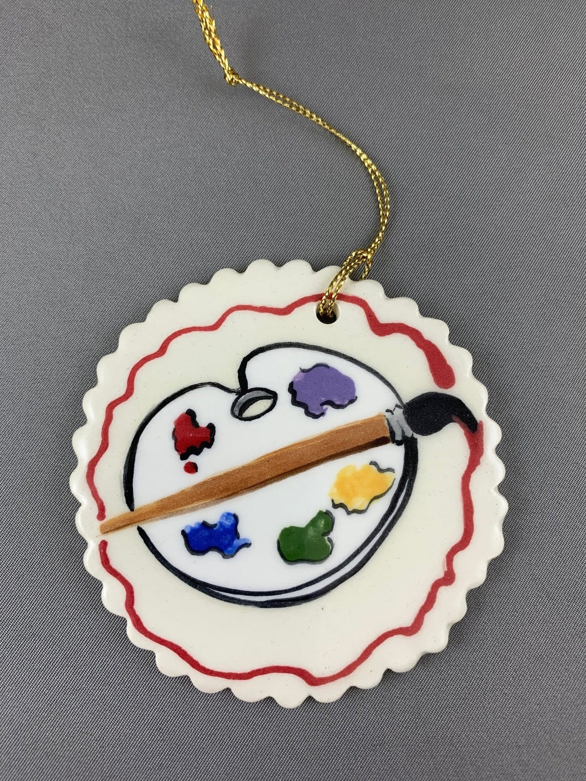Artist Palette Ornament