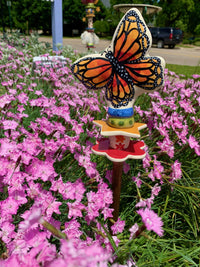 Monarch Garden Sculpture