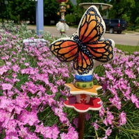 Monarch Garden Sculpture