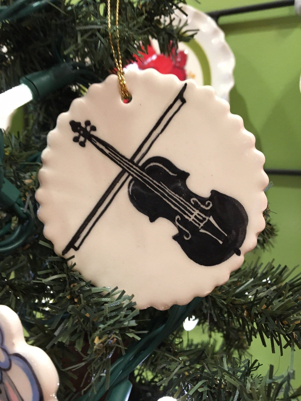 Violin Ornament